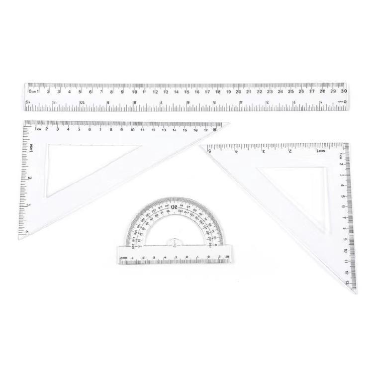 Strumento Multifunzionale di Matematica e Geometria Strumenti per Disegno Geometrico e Matematico per Studenti Include Righello Graduato Set di Squadre Goniometro