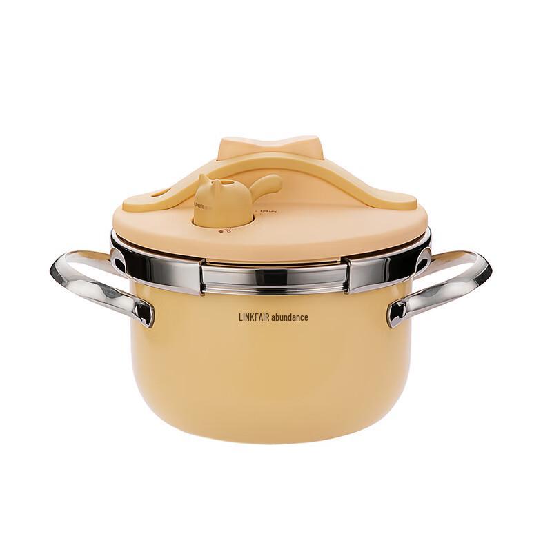 LINKFAIR 2.6L 18cm 1-2 Person Mini Pressure Cooker