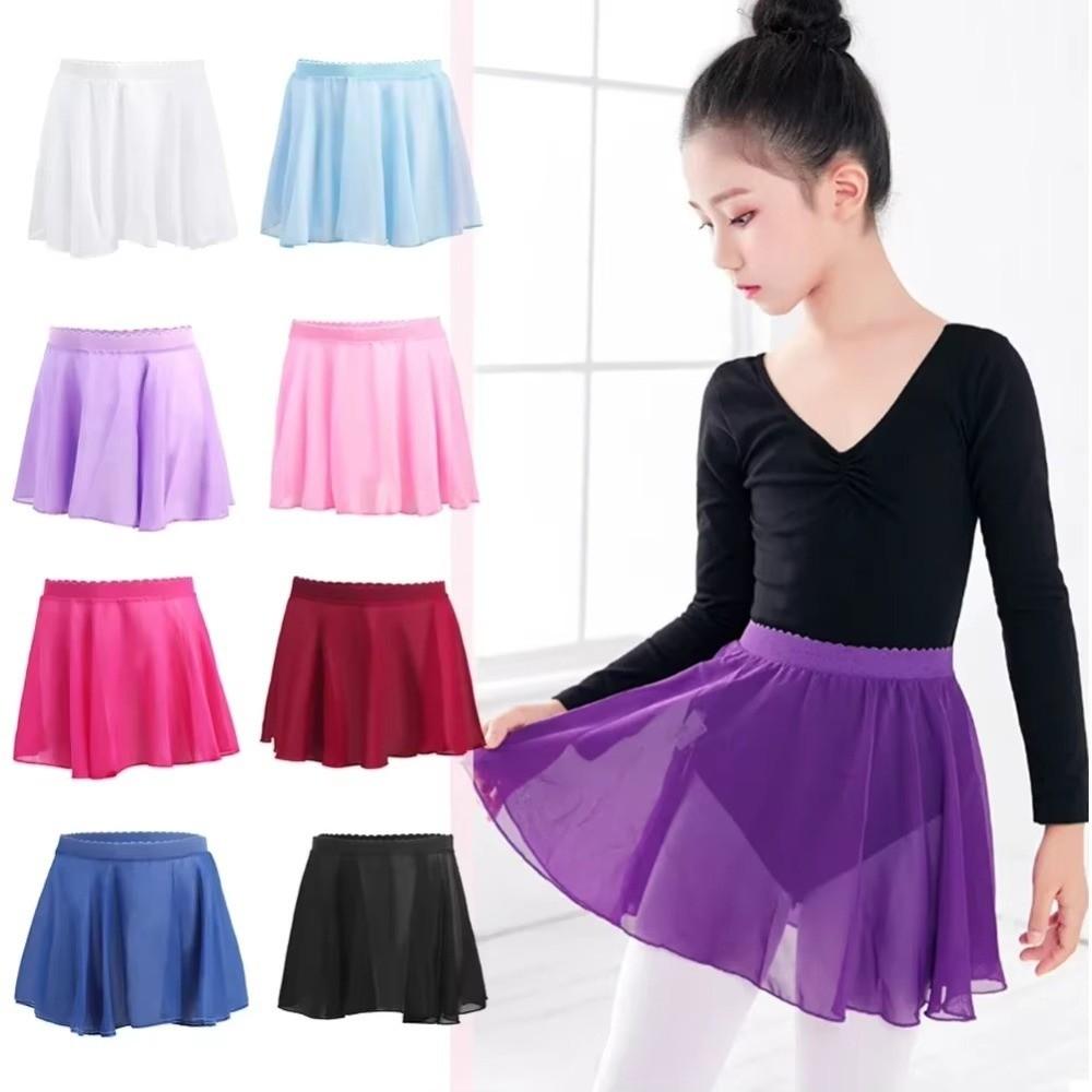 Chiffon Ballet Dress Professional Ballerina Outfits Dance Wear Gymnastics Costume for Toddler Kids