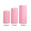 3Pcs Plinth Stand Pillar Covers for Engagement Thanksgiving Anniversary