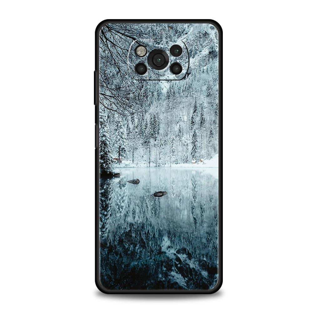 Forest Beach Sunrise Nature Phone Case For Xiaomi Poco X3 NFC M3 F3 F4 M4 X4 Mi Note 12T 12 Pro 10 11 Lite 10T 5G 11T 9T Cover