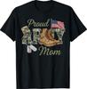 Proud Army Mom Military Mom Veterans Day Mother's Day T-Shirt