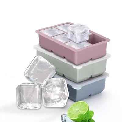 Eiswürfelform aus Silikon für den Kühlschrank zu Hause – Lebensmittelqualität, einfaches Herausnehmen.
