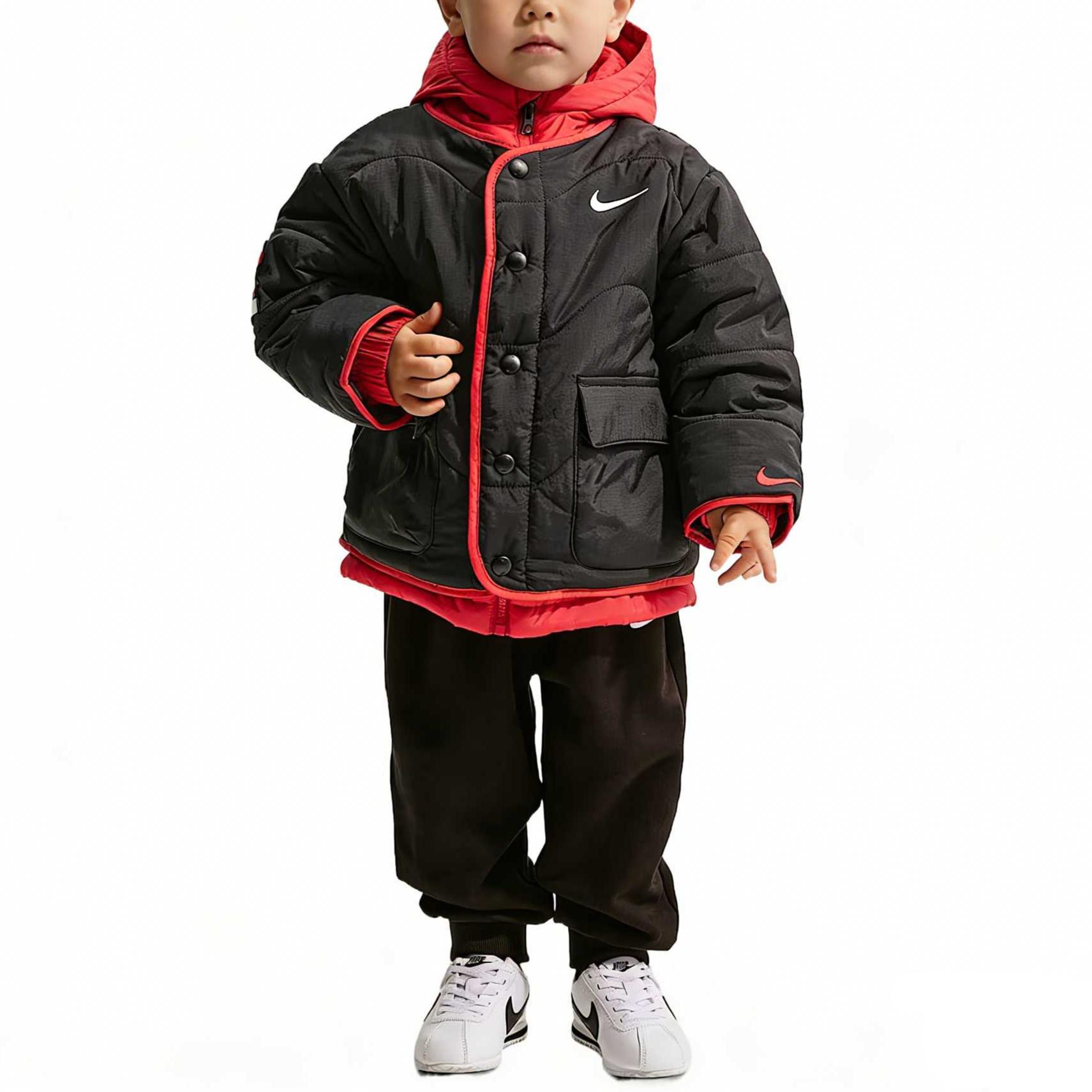 Nike Jacket Year Of The Horse Limited Edition Loose Fit Warm Casual Baby jackets IU5257-010 3T
