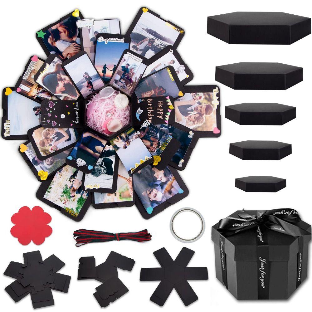 Pop Up Design Creative Exploding Photo Album Preassembled Surprise Jumping Box  Happy Birthday