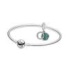 Pandora Star Tree Galaxy Double Layer Pendant Light Luxurious 925 Silver Bracelet Women's Style ZT2143
