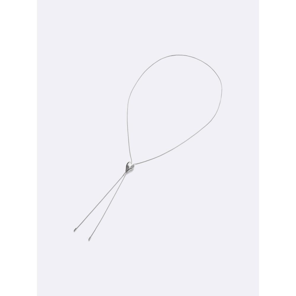 

Gu By Uniqlo Slide Chain Ожерелье с мотивом в виде сердца 85 SILVER/ONE SIZE