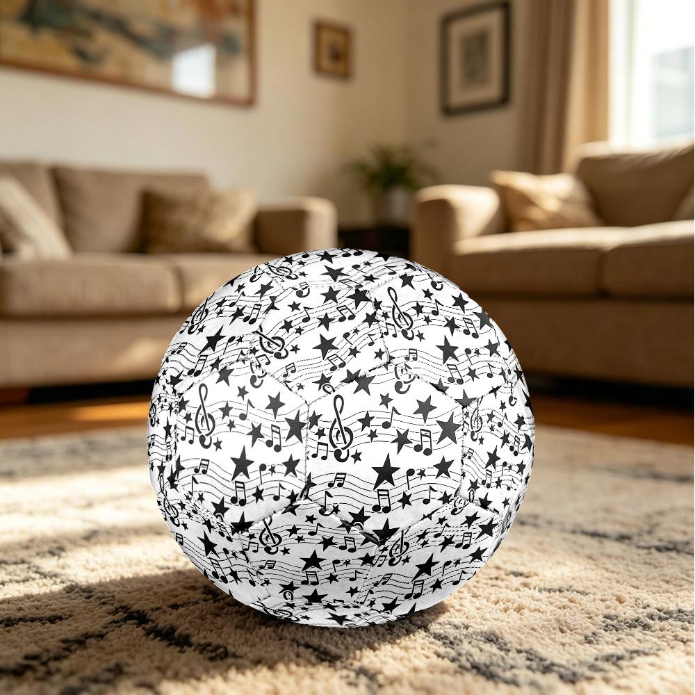 1PC Music Stars Harmony Soccer Ball Size 5 Football Machine Sewn Indoor/Outdoor Universal Football W59