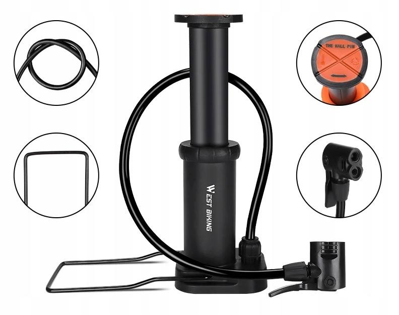 Bicycle Foot Pump For Bicycles, Universal, Handy, Solid