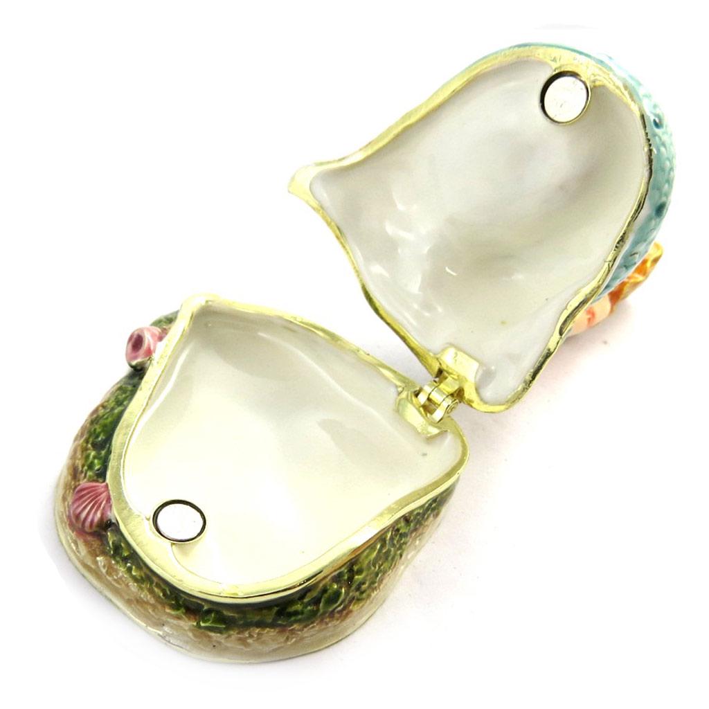 Les Trésors De Lily [M9014] - Schmuckkästchen 'Meerjungfrau' orange grün