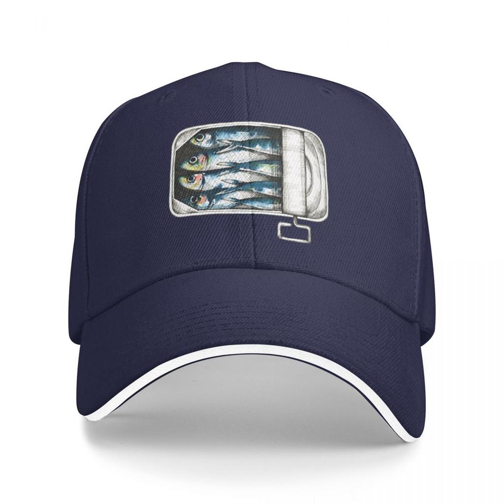 Packed Like Sardines Baseball Cap Sports Sunhat Sunscreen Women Hats Mens