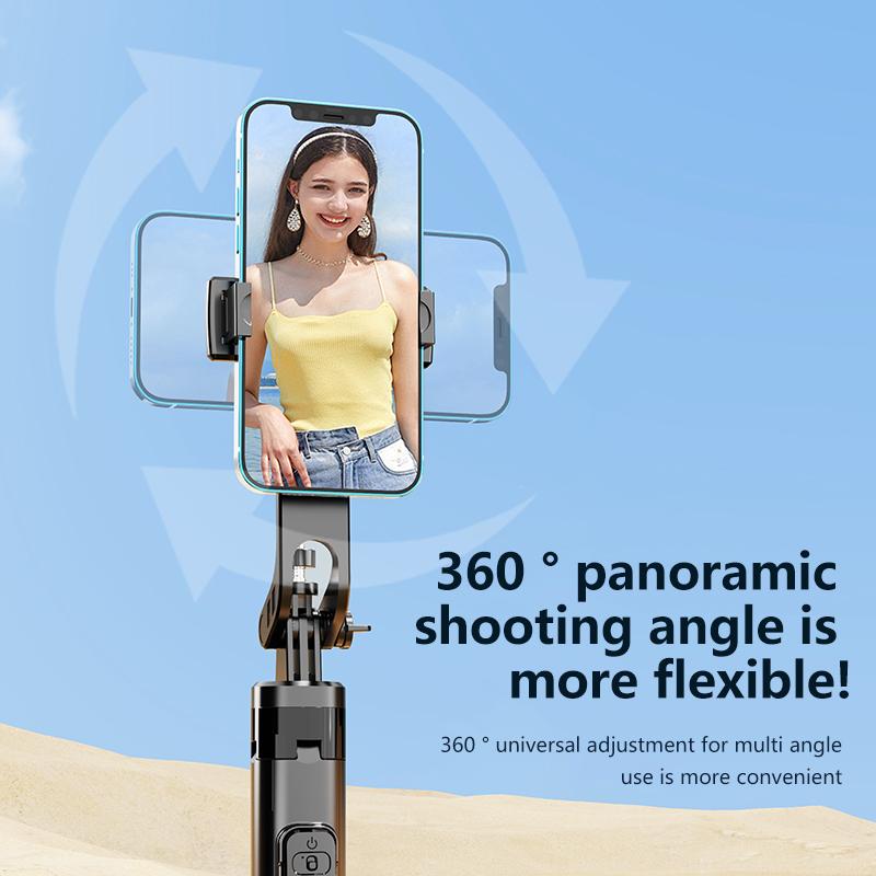 FANGTUOSI new Tripods For Mobile Phone Camera Holder Clip Smartphone Monopod With big light and microphone Stand For Phone