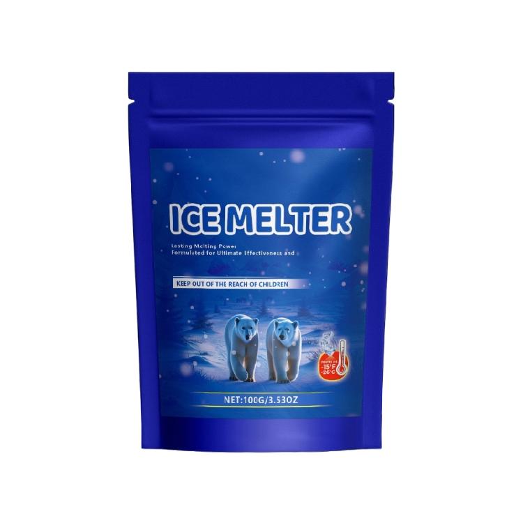 Ice and Snow Melter Sodium Chloride Formulas Fast Acting Ice Melter Melting Ice on Sidewalks,Driveways,and Parking Lots