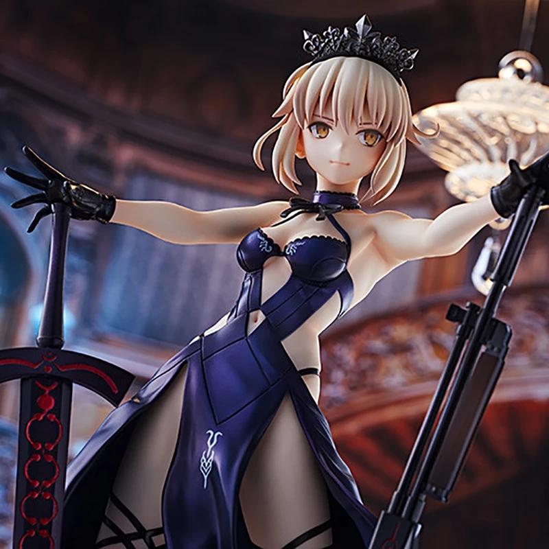 Figura de acción de PVC de 25 CM de Anime Fate/Grand Order Saber, juguetes de modelos coleccionables, regalo para adultos