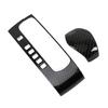 Carbon Fiber Car Gear Panel Trim Shift Panel Central Armest Box Decor Cover for Honda Civic 10th 2016-2020 Car Accessories