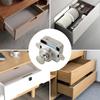 10Pcs Camper Car Push Button Latch RV Caravan Boat Drawer Cabinet Door Catch Keyless Cupboard Locks Furniture
