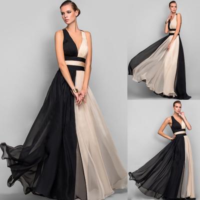 Women Lace Sequin Evening Party Ball Prom  Cocktail Wedding Dress