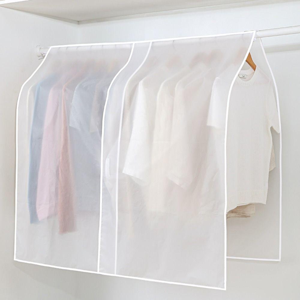 Large Capacity Clothes Dust Cover Thicken Clothing Hanging Organizer Covers Dust Cover Cloth