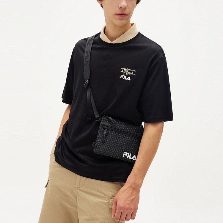 New FILA T Shirts Men's Black F11M138151FBK