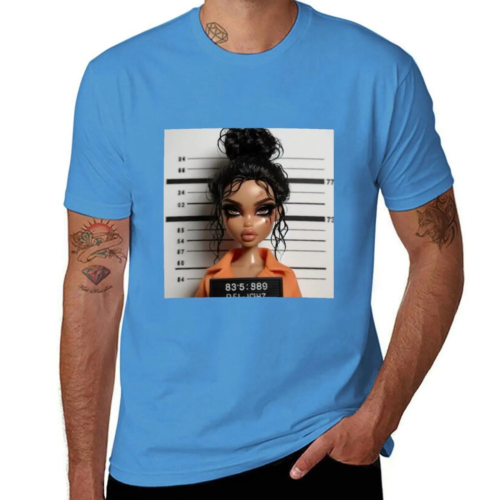 Detained Girl TShirt custom t shirt boys whites baggy shirts shirts men S