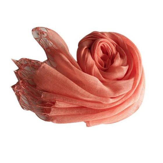 55*180cm Fashion Soft Solid Women 100% Linen Flax Tassel Scarf Summer Travel Sunscreen Long Shawl Elegant Hijab Women Foulard