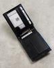 Men's Leather Wallet N992-RVT Black+Navy
