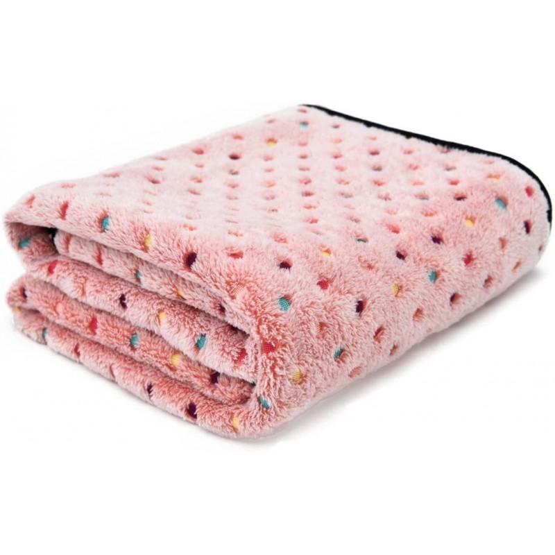 Soft Coral Fleece Pet Blanket Dogs Cats Warm Bed Mat Cozy Sleeping Pad