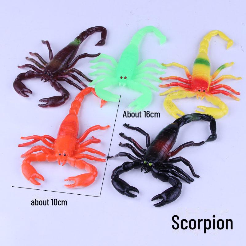 Novel Spoof Lizard & Spider Simulation Trick Toys - Soft and Fun