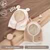 Infant Fleece-Lined Ear Protection Hat & Scarf Set for Boys/Girls (Autumn/Winter)