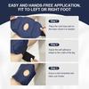 Reusable Cold Packs For Knee Nylon Gel Knee Ice Pack Wrap Adjustable Cold and Hot Compress Gel Pack Knee Health Care