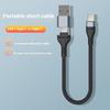 60W Short Type C To USB C+USB Cable Fast Charging Cable For Mobile Phone Power Case Wire USB Type C Cable Accessories