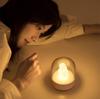 Moin Moin Electric Cat Paw LED Light Dome Music Box Bedside Night Warm 2201la1 Lamp, Rechargeable, Gray, Orange, Energy-Saving Lighting,