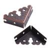 Furniture Decorative Triangle Corner Wooden Box Corner Protector Furniture Protector Antique Corner