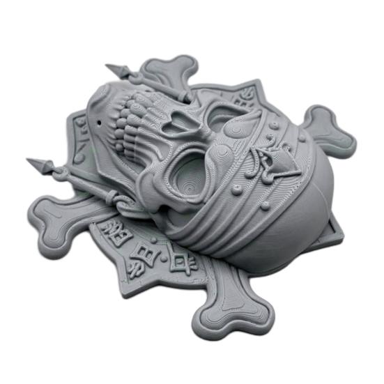 Pirate Skeleton Wall Decor Halloween Plastic Human Head Craft for Garages Living Rooms Bedroom Offices Decor