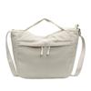Solid Nylon Totes Bag Versatile Large Capacity Overlarge Drawsting Bag Light Weight Casual Women's Commutting