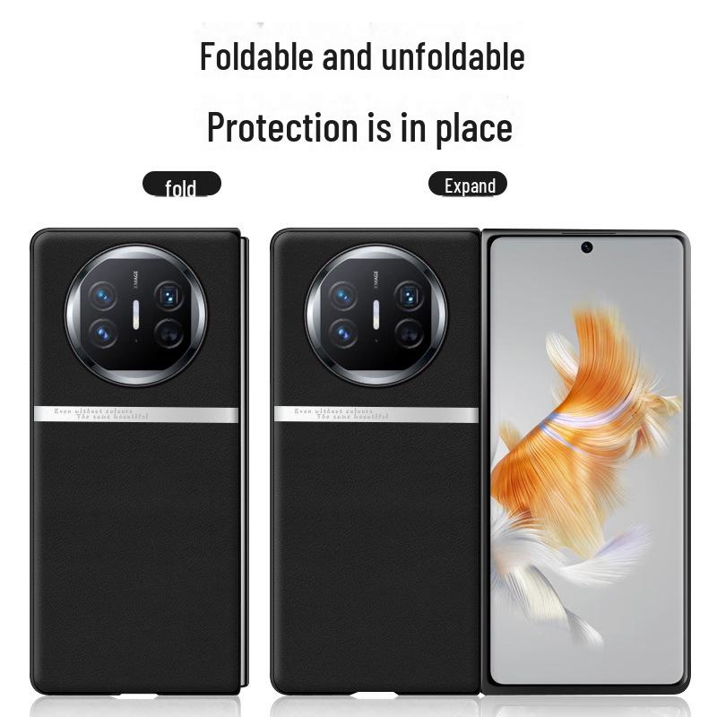 Huawei Mate X3 Liquid Leather Protective Case - Anti-Fall & Anti-Fouling - One Piece - Ships Worldwide