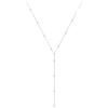 S925 Silver-Plated Tassel Necklace: Women's Summer Style - Simple, Chic Clavicle Chain with Light Luxury and Niche Design.