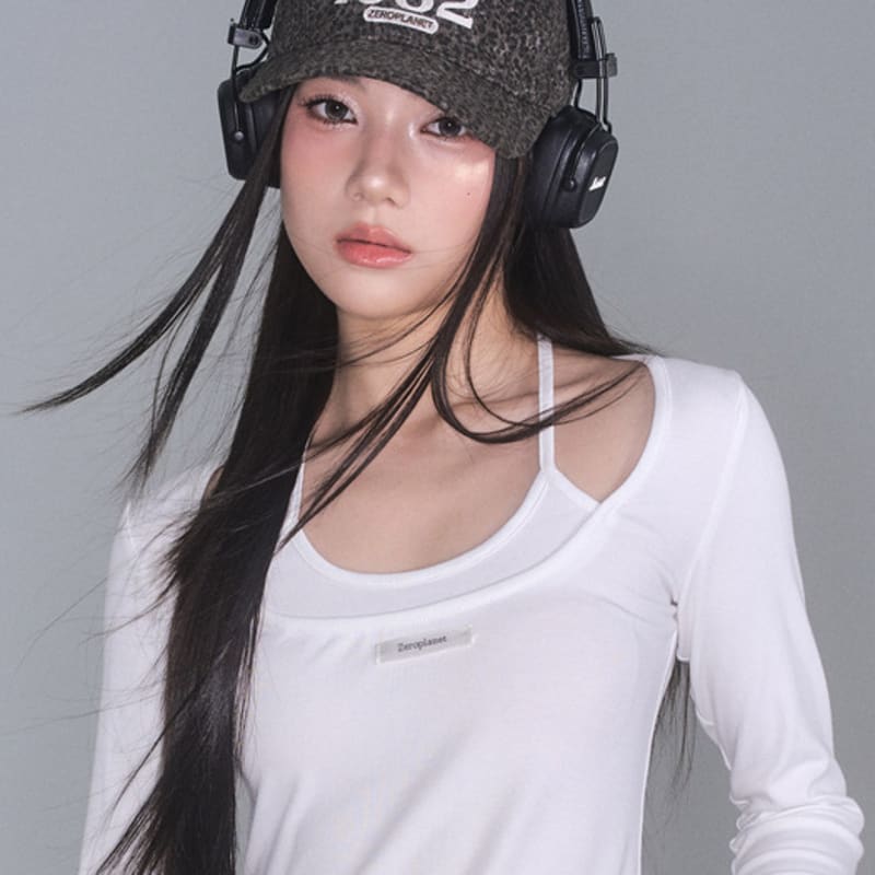 ZEROPLANET Whiskey Vintage Ball Cap [KHAKI]