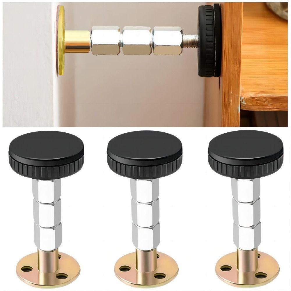 4 Stück Anti-Kratz-Bettstabilisator Verschleißfest Anti-Wackel-Fixierer Kopfteil-Stabilisator Schrank