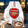 Arsenal F.C Print Blanket - Soft & Comfortable, for Bedroom, Travel, Sofa, Home Decoration - Birthday Christmas Gift for Friend
