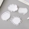 Kawaii Stationery Memo Pads Cute Dialog Box Paper Sticker Sticky Note Page Marker Planner For Kids School Supplies