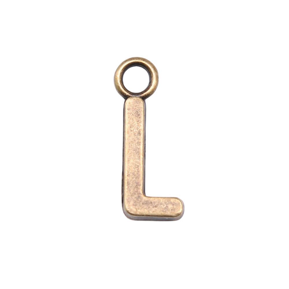 Alphabet Letter Charms Initial Pendants For Personal Style Jewelry Bulk