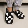 Halloween new home slippers warm men's and women's slippers support sticker code