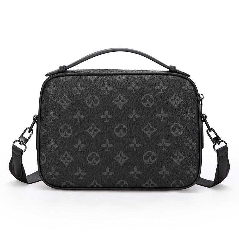 Men's Versatile Crossbody Messenger Bag - Trendy and Convenient Shoulder Bag for Business and Commuting