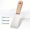 Langxi Stainless Steel Putty Knife with Beech Wood Handle