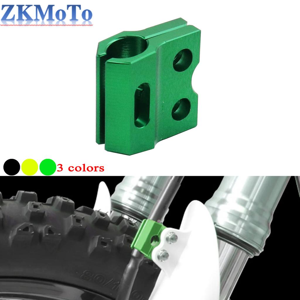 CNC Front Brake Oil Line Clamp For Kawasaki KX250F KX450F KX250X KX450X KX 65-250cc For Suzuki RM85 RM125 RM250 RMZ250 RMZ450