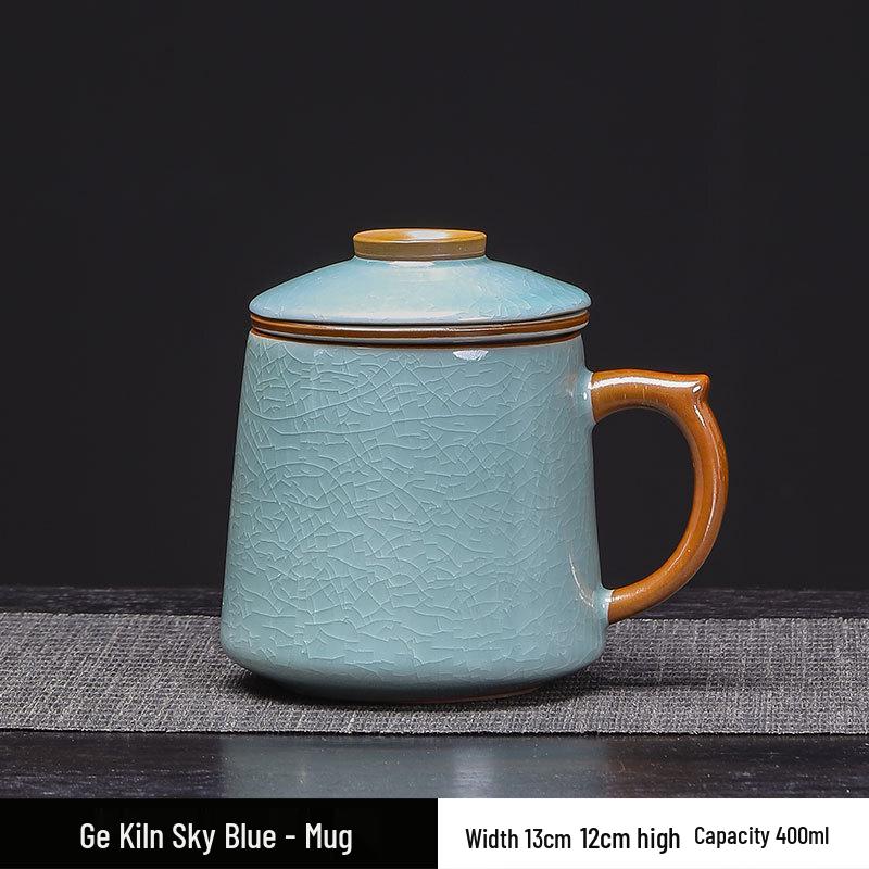 Ge Kiln Celadon Office Tea Cup