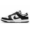 Nike Dunk Low top Skateboard Shoes Unisex Black White DD1391-100(Team62-)