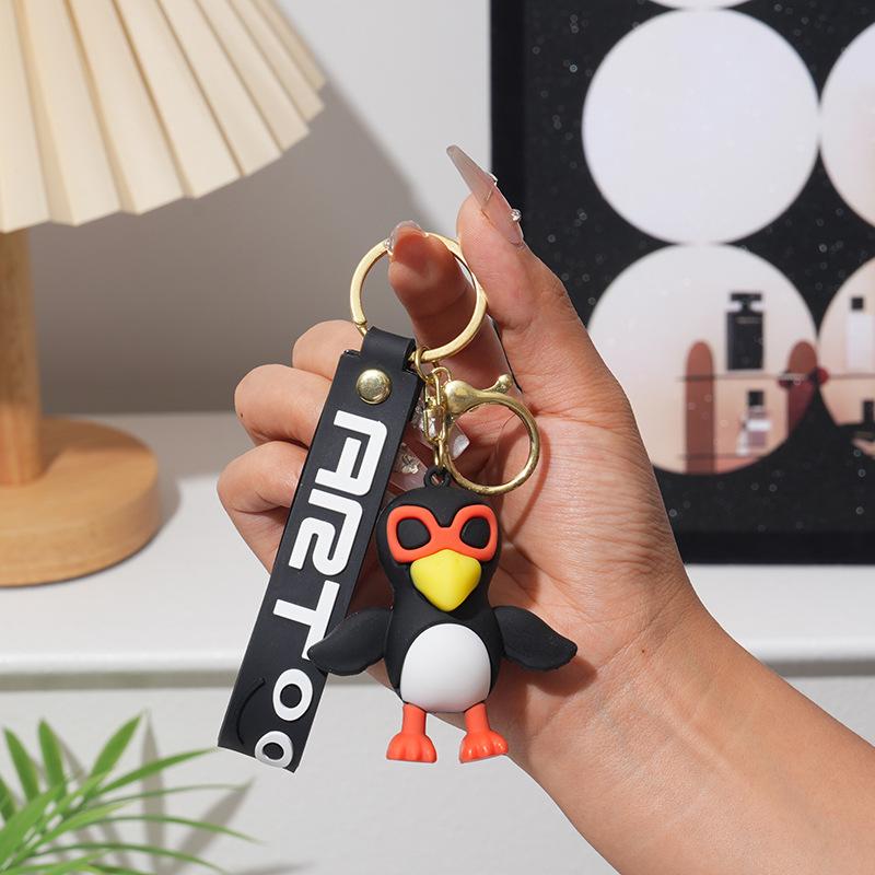 Cartoon Shanhaijing Wooden Stick People Anime Game Pendant Keychain Gift