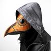 Halloween Steampunk Plague Doctor Black Masquerade Mask for Women